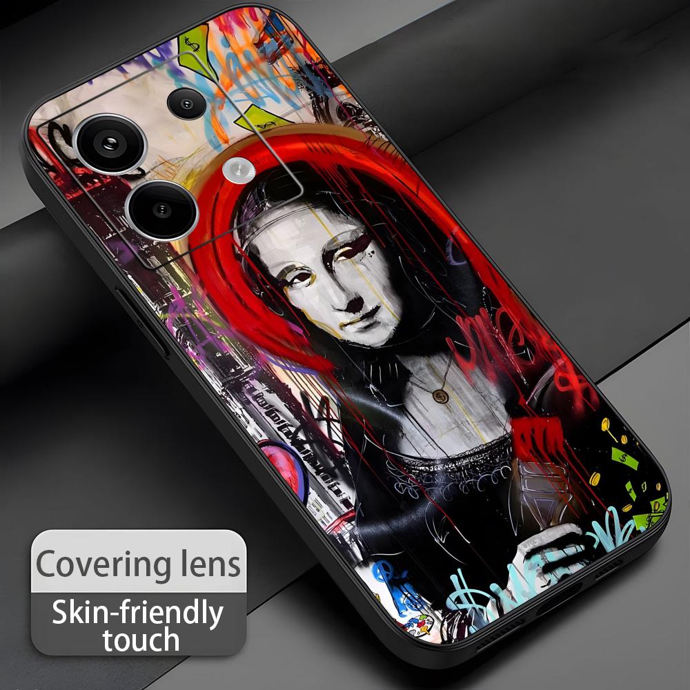Banksy Graffiti Art funda de t - Xiaomi Redmi Note 14 reseña y precio