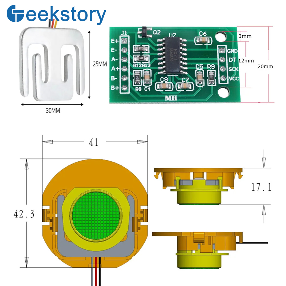 Célula de carga de 50 kg Senso - Muscle Sensor Emg reseña y precio