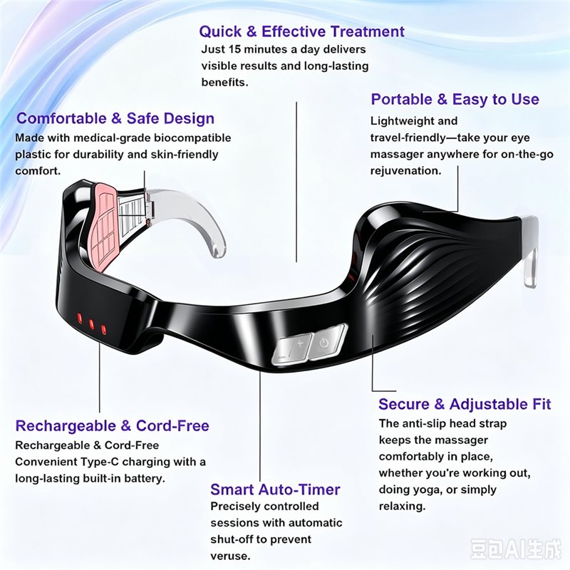 AA20-Gafas de terapia de luz r - Light Therapy Glasses reseña y precio